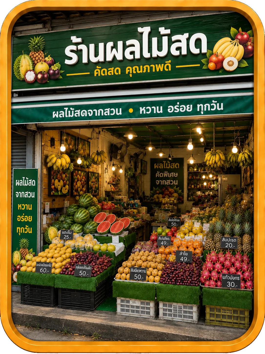 ຮ້ານຂາຍໝາກໄມ້
