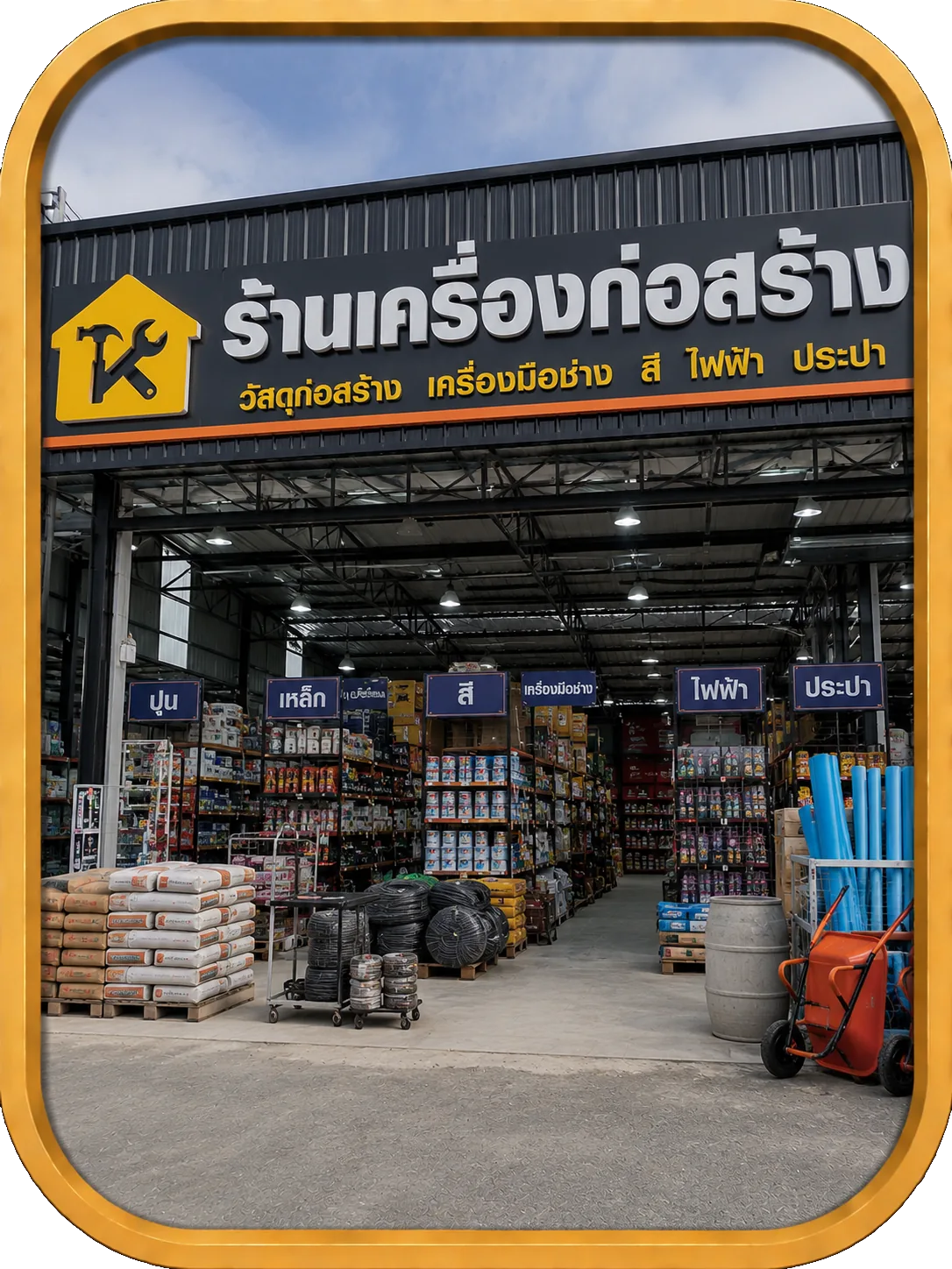 ຮ້ານວັດສະດຸກໍ່ສ້າງ