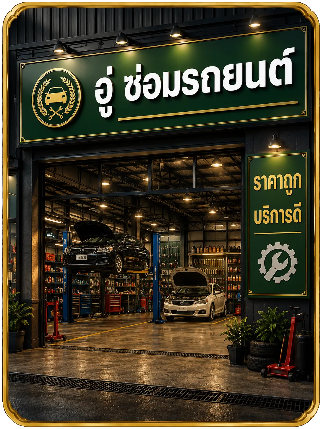 ຮ້ານຊ່ວຍແກ້ໄຂລົດ